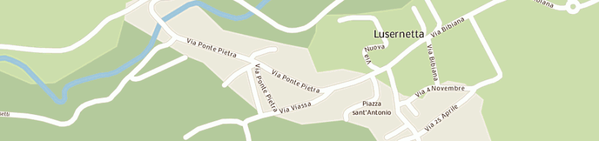 Mappa della impresa parrocchia s antonio abate a LUSERNETTA