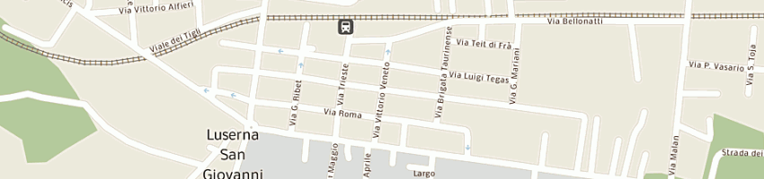 Mappa della impresa cerrato paolo a LUSERNA SAN GIOVANNI