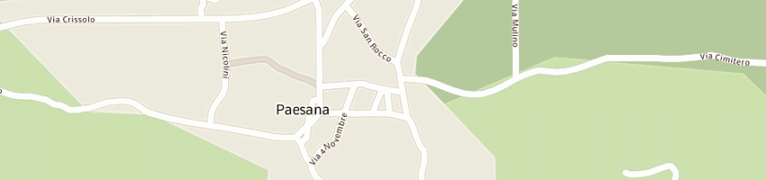 Mappa della impresa costa piero a PAESANA