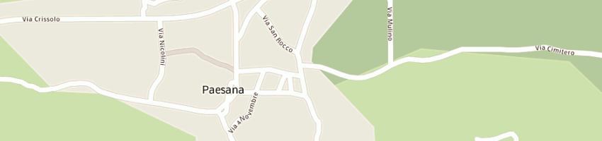 Mappa della impresa dentalpadus sas a PAESANA