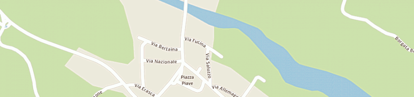 Mappa della impresa fantone franco a PAESANA