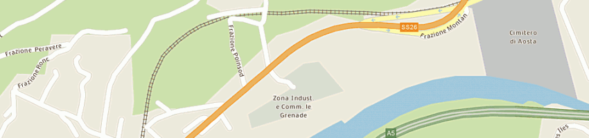 Mappa della impresa burtolo adriano a SARRE