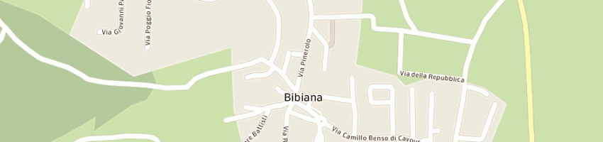 Mappa della impresa tre spighe snc di rosa silvana e c a BIBIANA