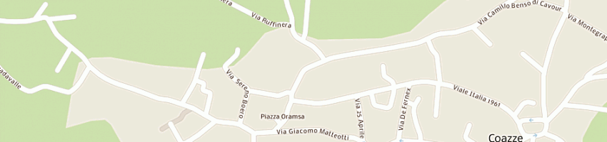 Mappa della impresa pizzeria du parc a COAZZE