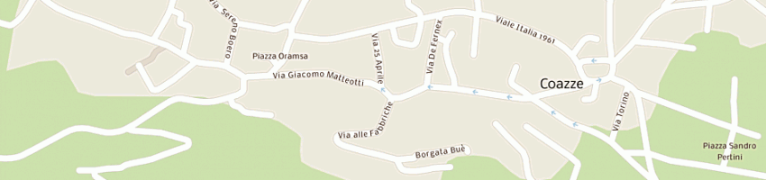 Mappa della impresa vai marco a COAZZE
