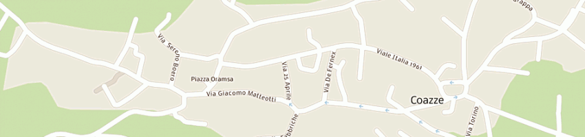 Mappa della impresa cio spa a COAZZE