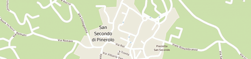 Mappa della impresa carlo vischi e c sas a SAN SECONDO DI PINEROLO