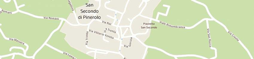 Mappa della impresa chiesa valdese a SAN SECONDO DI PINEROLO