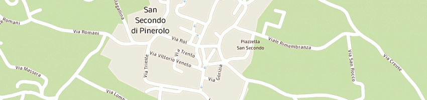 Mappa della impresa joker '94 sas di drusettich laila e c a SAN SECONDO DI PINEROLO