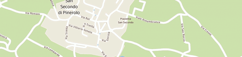 Mappa della impresa parrocchia a SAN SECONDO DI PINEROLO
