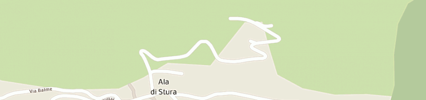 Mappa della impresa grand hotel ala di stura sas a ALA DI STURA