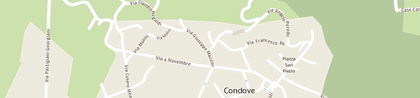 Mappa della impresa trattoria la cicala di alterant carla a CONDOVE