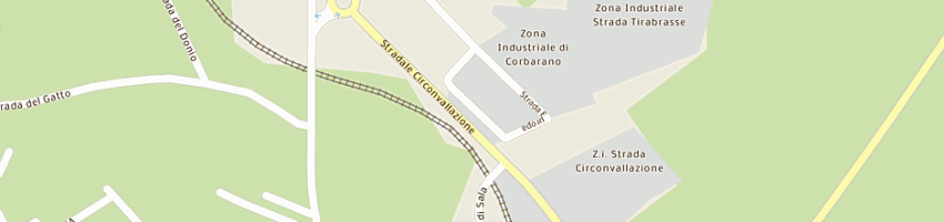 Mappa della impresa la rotonda snc di zaira pilloni e c a BRICHERASIO