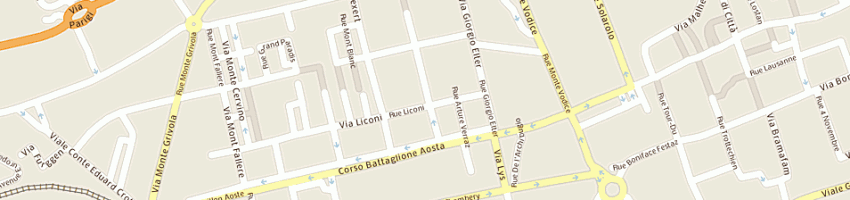 Mappa della impresa ente nazionale sordomuti a AOSTA