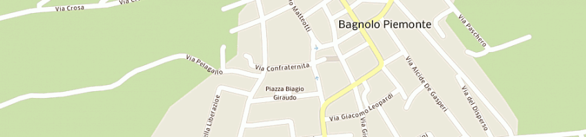 Mappa della impresa castagno e matte' di castagno isabella e c snc a BAGNOLO PIEMONTE