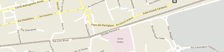 Mappa della impresa commissione tributaria provinciale di aosta a AOSTA