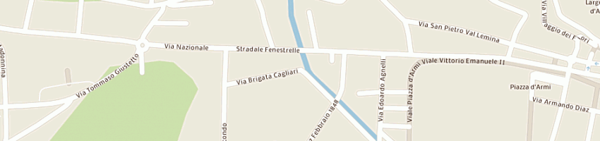 Mappa della impresa gianni fratelli (snc) a PINEROLO