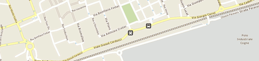 Mappa della impresa gls sport srl a AOSTA