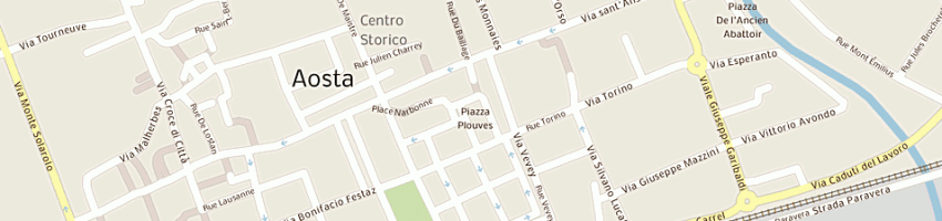 Mappa della impresa imput di viscusi l e catalano g snc a AOSTA