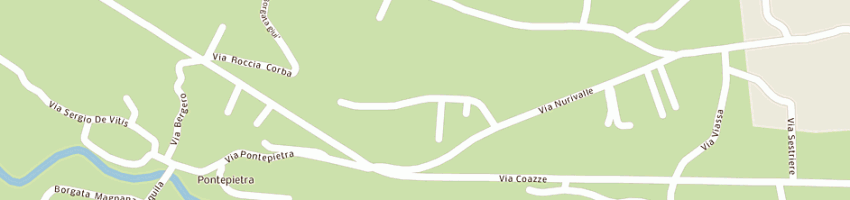Mappa della impresa stradotto alfieri a GIAVENO