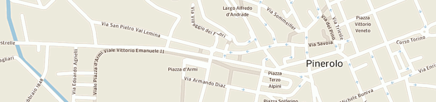 Mappa della impresa bounous loris a PINEROLO