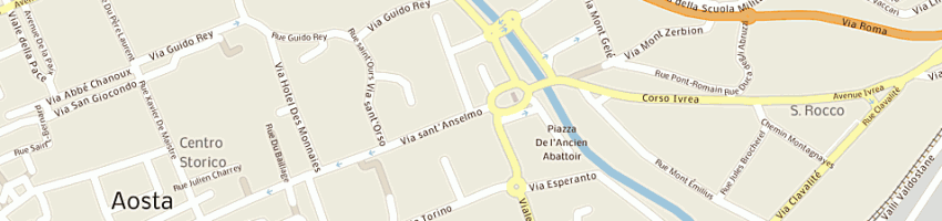 Mappa della impresa arp srl a AOSTA