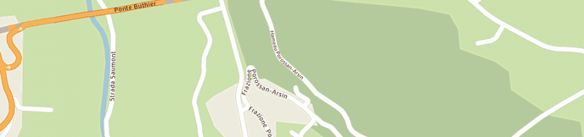 Mappa della impresa baldanzi fabio a AOSTA