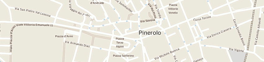 Mappa della impresa rinnova casa di righero massimo a PINEROLO