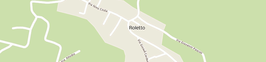 Mappa della impresa roletto jet di buniva flavio a ROLETTO