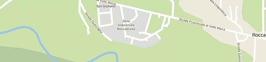 Mappa della impresa palestra val maira sport libertas a ROCCABRUNA