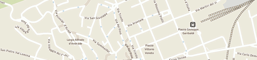 Mappa della impresa codelfa spa a TORINO