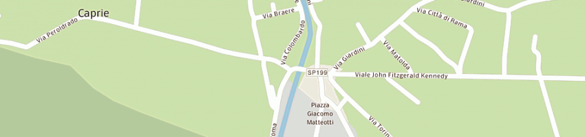 Mappa della impresa comune di caprie a CAPRIE