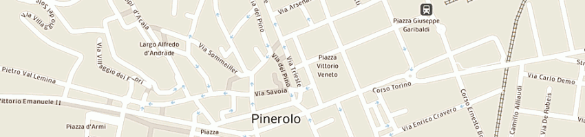 Mappa della impresa lisdero danilo a PINEROLO