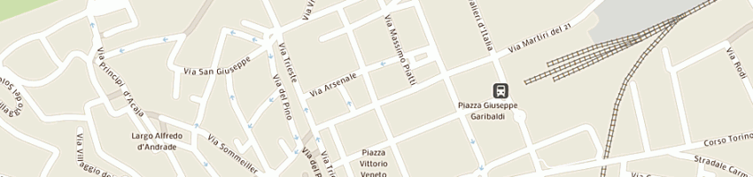 Mappa della impresa uniriscossioni spa a PINEROLO