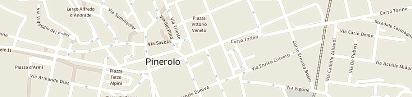 Mappa della impresa para snc di enrico e claudio para a PINEROLO