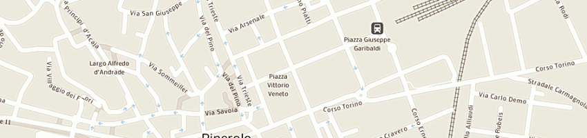 Mappa della impresa mercemoda di borgogno virginia e c (sas) a PINEROLO