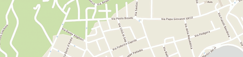 Mappa della impresa evoluzioni di moda di siondino franca a PINEROLO