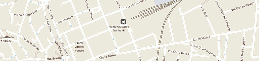 Mappa della impresa accossato di accossato stefania e c sas a PINEROLO