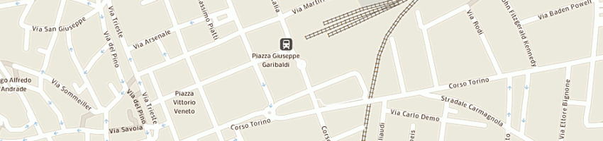 Mappa della impresa nbs snc di tarosso marco e c a PINEROLO