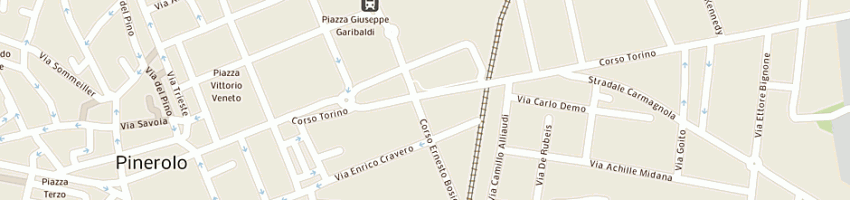 Mappa della impresa banca nazionale del lavoro spa a PINEROLO