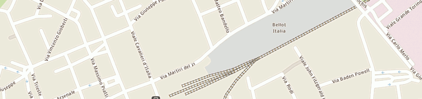 Mappa della impresa osella silio a PINEROLO