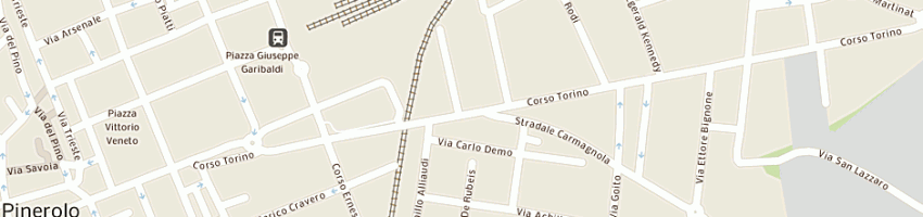 Mappa della impresa coop animazione valdocco coop sociale a rl a PINEROLO