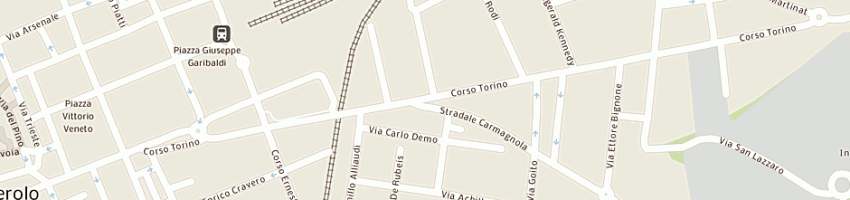 Mappa della impresa sanpaolo imi spa a PINEROLO