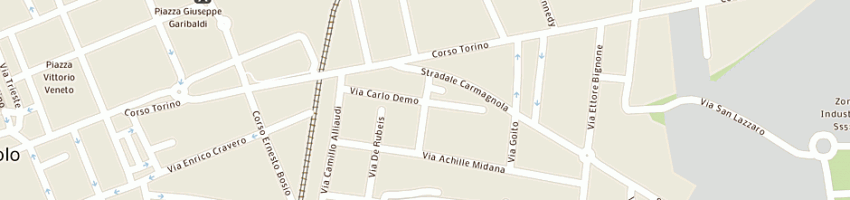 Mappa della impresa camera confederale del lavoro di torino e provincia a PINEROLO