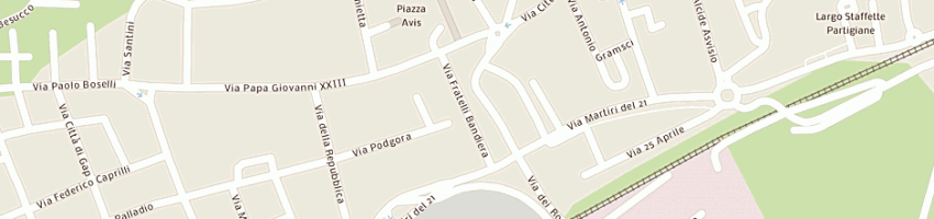 Mappa della impresa comba ettore a PINEROLO