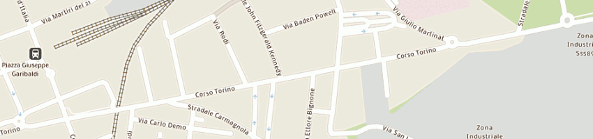 Mappa della impresa bianciotto marco a PINEROLO