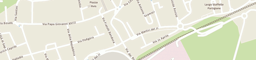 Mappa della impresa parisi roberto a PINEROLO