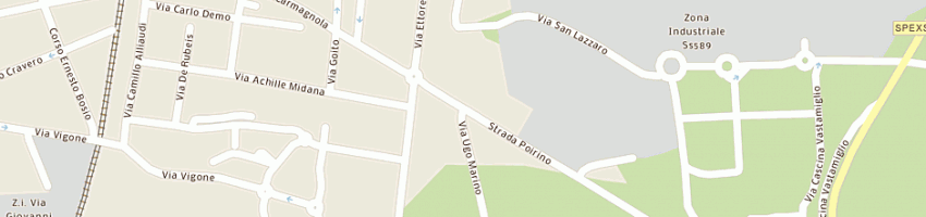 Mappa della impresa interedile (snc) a PINEROLO