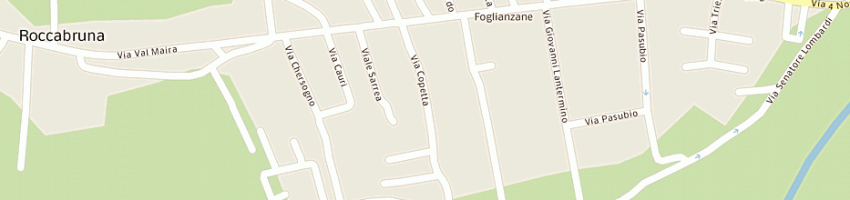 Mappa della impresa brignone ezio a DRONERO