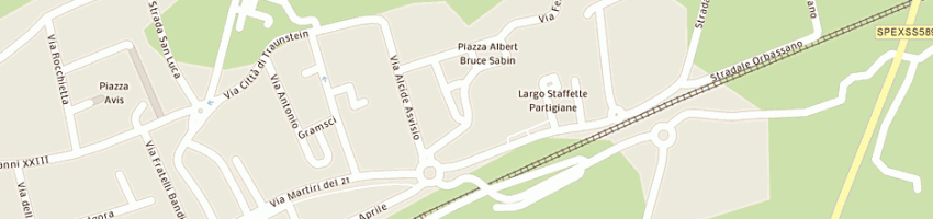 Mappa della impresa balli' antonino a PINEROLO